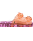 Sandale Wide - Rose/Orange