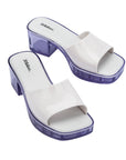 Melissa Shape Mule - Blanc