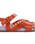 Vivienne Westwood Sandalo Anglomania X Melissa Ciao - Arancione