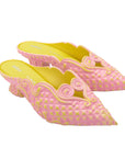 Melissa Court Shoe x Y Project - Jaune/Rose