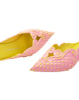 Melissa Court Shoe x Y Project - Jaune/Rose