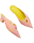 Melissa Court Shoe x Y Project - Jaune/Rose