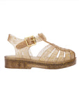 Mini Melissa Possession Final De Ano BB - Beige Glitter Gold