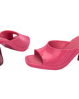 Melissa Candy Mule - Rose