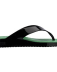 Melissa Brave Flip Flop - Noir/ Vert