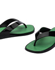 Melissa Brave Flip Flop - Noir/ Vert