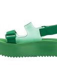 Melissa Brave Papete Platform - Green