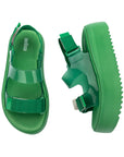 Melissa Brave Papete Platform - Green