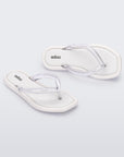 Melissa Airbubble Flip Flop - Blanc