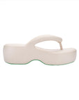 Melissa Free platform - Green/Beige