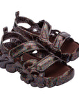 Melissa Puff Sandal x Collina Strada -  Bordeaux