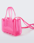 Melissa Small Jelly Shopper Bag + Telfar - Clear Pink