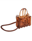 Melissa Small Jelly Shopper Bag + Telfar - Clear Brown