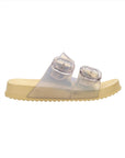 Mini Melissa Cozy Slide - Pearly Yellow