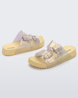 Mini Melissa Cozy Slide - Pearly Yellow