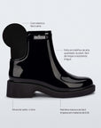 Melissa Chelsea Boot - Black