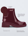 Melissa Chelsea Boot - Red