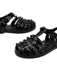 Melissa Possession Studs - Black/Dark Grey