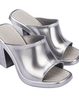 Melissa Mule + Marc Jacobs - Silver/Grey