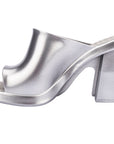 Melissa Mule + Marc Jacobs - Silver/Grey