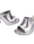 Melissa Mule + Marc Jacobs - Silver/Grey