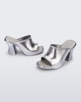 Melissa Mule + Marc Jacobs - Silver/Grey