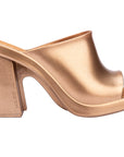 Melissa Mule + Marc Jacobs - Gold/Beige