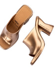 Melissa Mule + Marc Jacobs - Gold/Beige