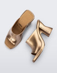 Melissa Mule + Marc Jacobs - Gold/Beige