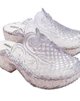 Melissa Court Clog + Y.Project - Clear/White