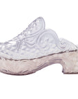 Melissa Court Clog + Y.Project - Clear/White