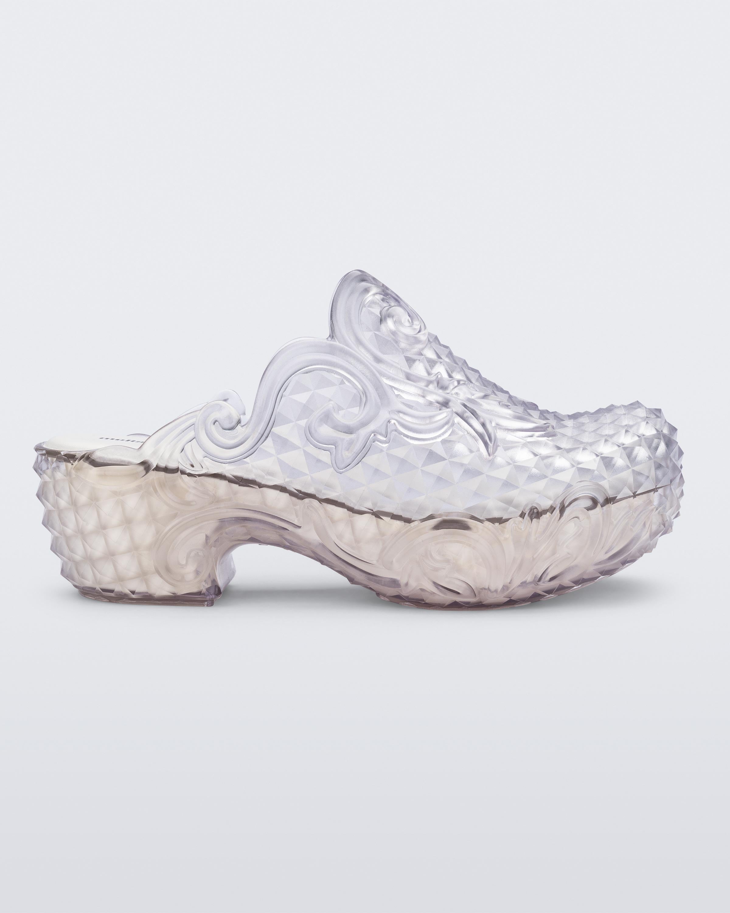 Melissa Court Clog Y.Project Clear White