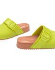 Melissa Cozy Clog - Green/Brown