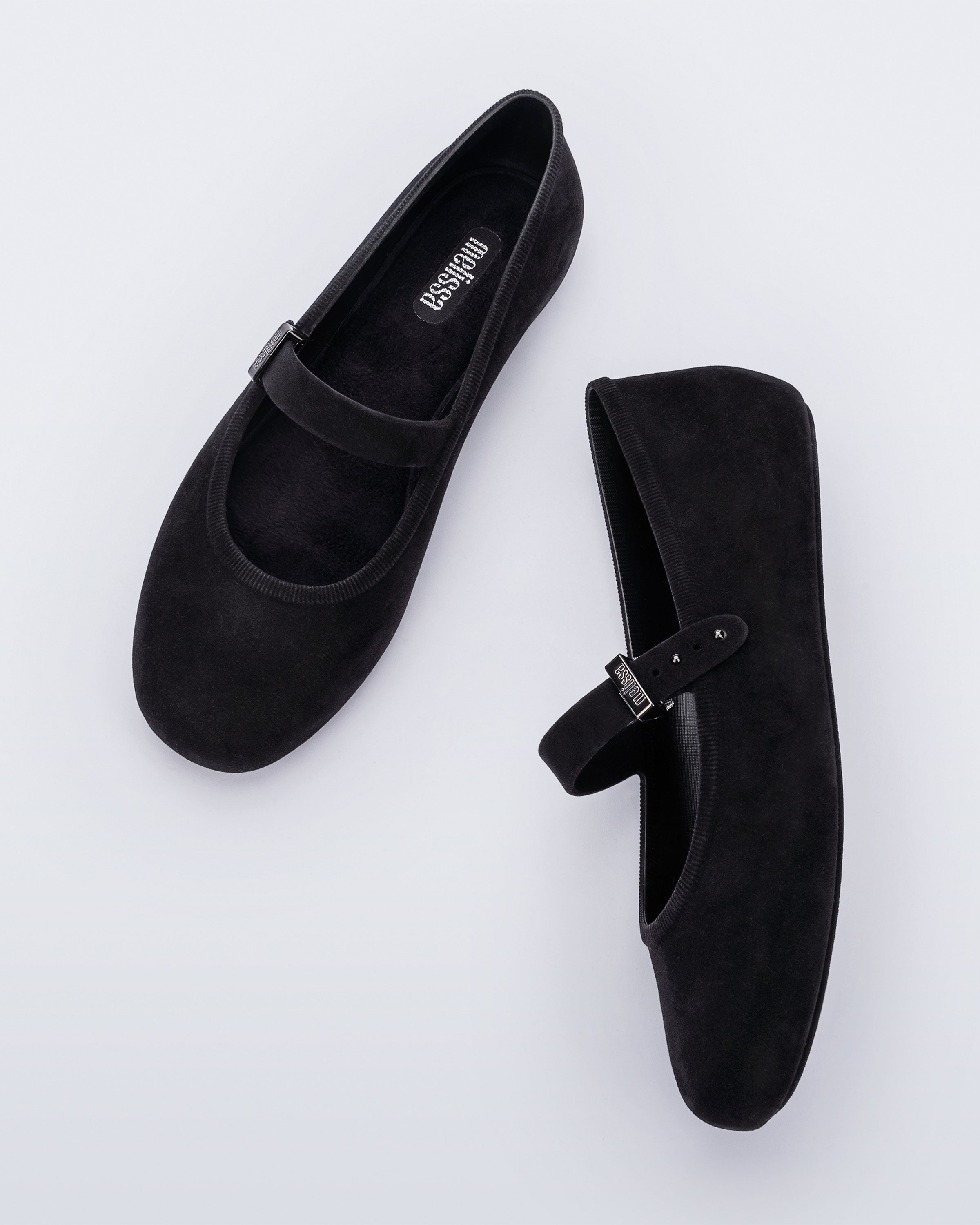 Melissa Soft Ballerina Velvet - Black