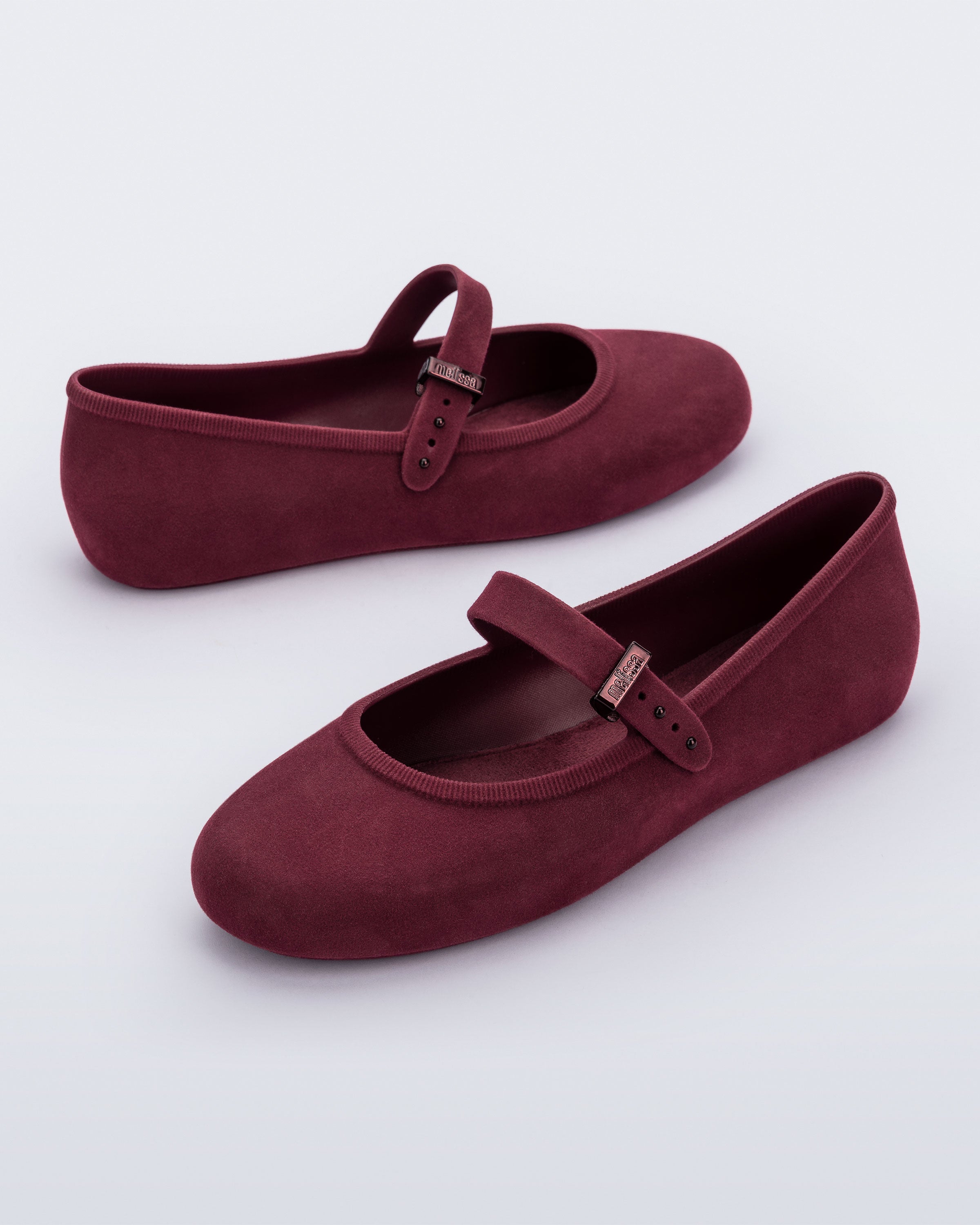 Melissa Soft Ballerina Velvet - Red