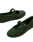 Melissa Soft Ballerina Velvet - Green