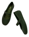 Melissa Soft Ballerina Velvet - Green