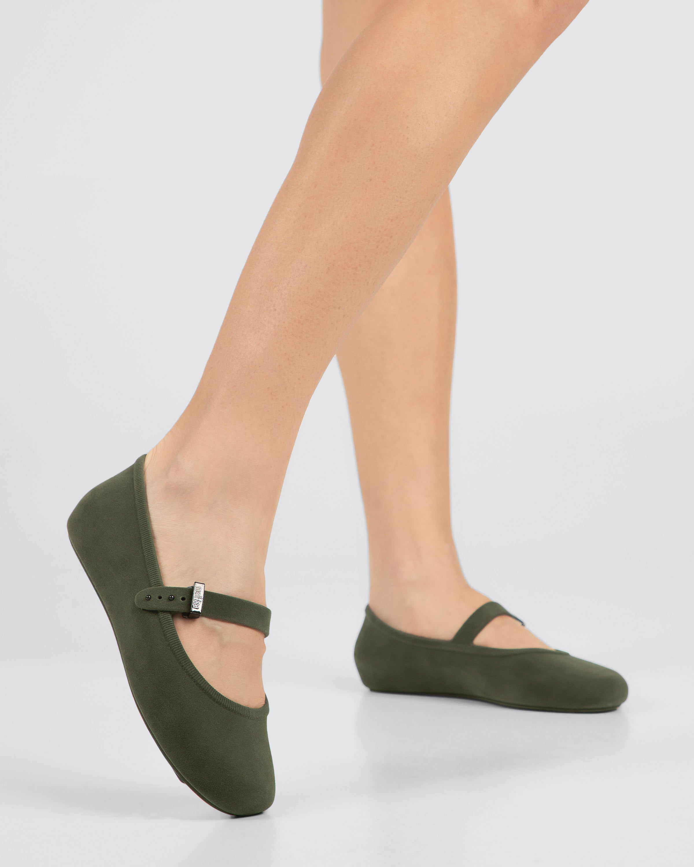 Melissa Soft Ballerina Velvet - Green